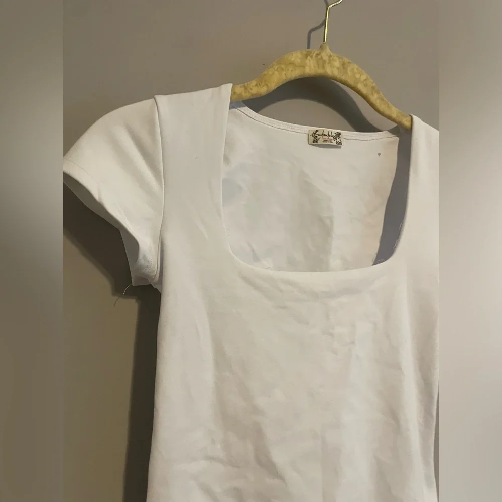 Free‎ People Fair and Square Neck Duo Bodysuit Xs - Picture 3 of 8